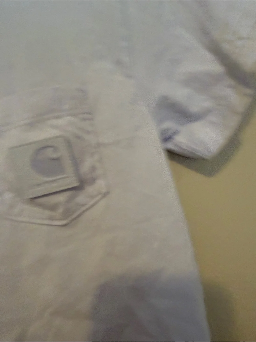 Carhartt Kids Lavender White Pocket Tee